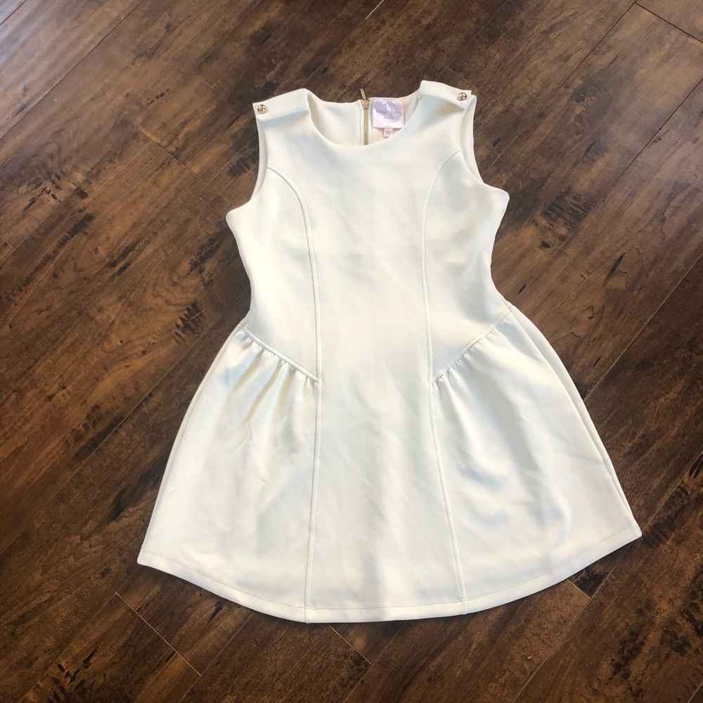 Romeo + Juliet Couture Scuba Dress Gold Epilate